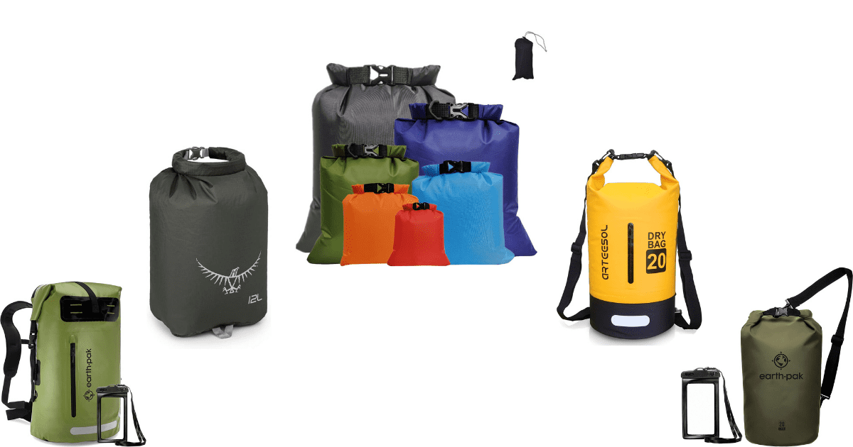 Wasserdichte Tasche Outdoor 8L/15L Packsack Dry Bag Seesack Schwim Kanu Beste 
